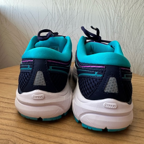 Brooks Addiction 13 Women’s Size 6.5 M Running Shoes Blue 1202531B456 - Picture 5 of 15